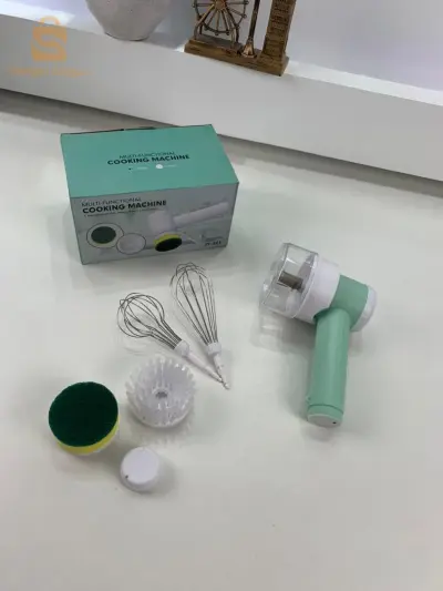Hachoir Électrique Sans Fil 6-en-1 – مفرمة كهربائية لاسلكية متعددة الوظائف