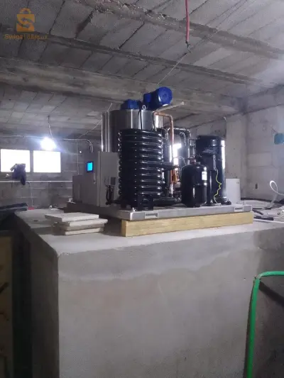 machine glace en écailles