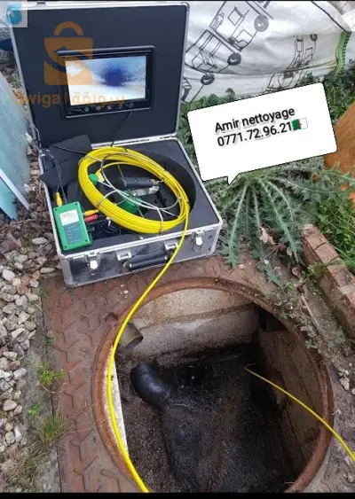 تنظيف قنوات صرف الصحي débouchage canalisation vidange fosse