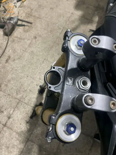 fourche Africa twin + compteur dx