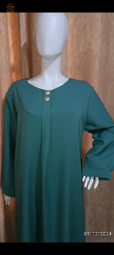 robe hijabe tissu Maserati