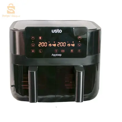 قلاية هوائية Usto Digital Dual Air Fryer
