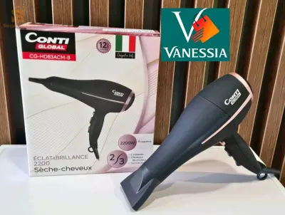 séche cheveux Conti global noir 2000w