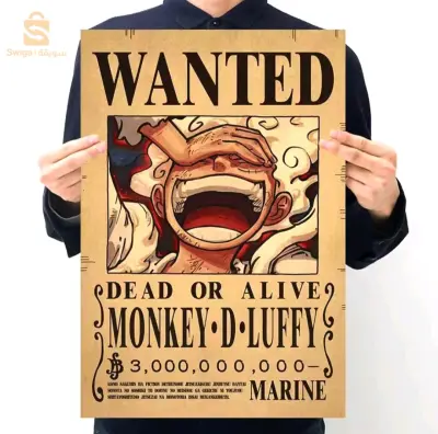 ملصقات جدارية one piece