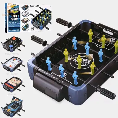 Jeux de table 5 en 1 Football, Hockey, Basketball, Tennis et Bowling
