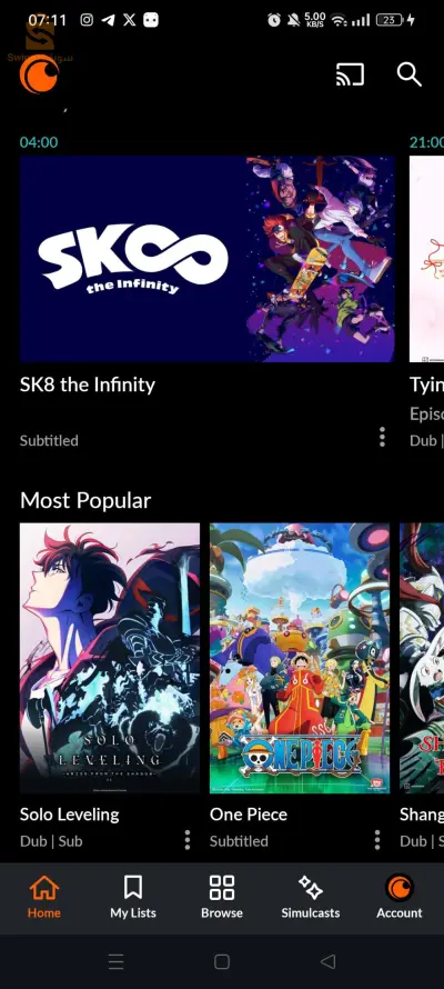 Crunchyroll 1000da