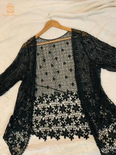 gilet à la dentelle