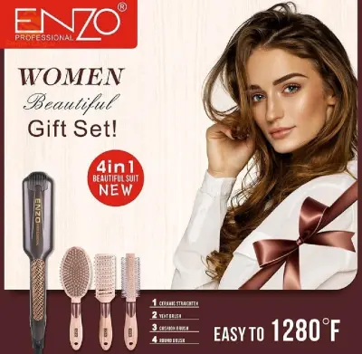 pack lisseur 4en1 enzo en3131 هدية العروس
