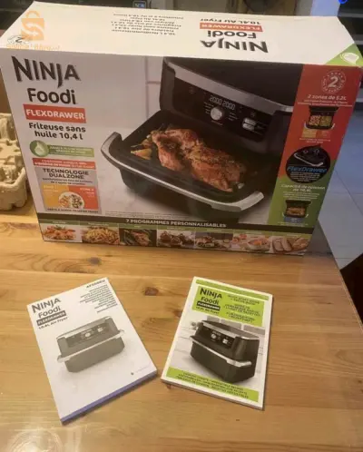 airfryer ninja 10.4L couleur gris