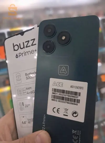 ACE buzz 6 prime+ plus smartphone