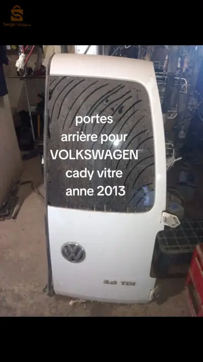 portes arrière VOLKSWAGEN cady vitré anne 2012