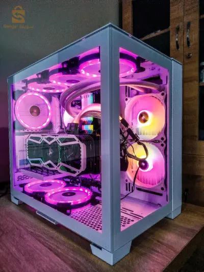 PC Gaming Ultime AMD Ryzen 9 5900X / RTX 3090 24Go / 32Go RAM RGB / Custom Lian Li Snow Edition 🌟