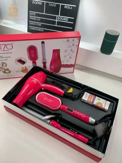 Enzo Pack Sèche-Cheveux Professionnel 3en1 – طقم مجفف شعر
