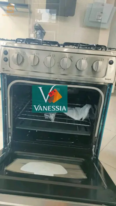 Cuisinière marque géant inox