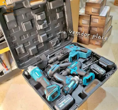 Kit Makita 4 articles  حقيبة أدوات ماكيتا 4 في 1 –