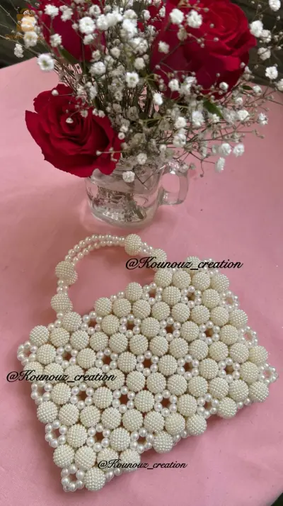 sac en perle handmade