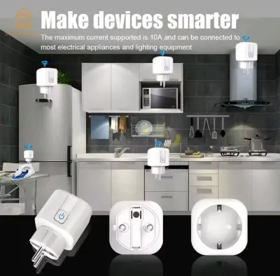 مقبس ذكي التحكم عن بعد باستعمال الويفي
WiFi smart plug 16A
Prise auto control