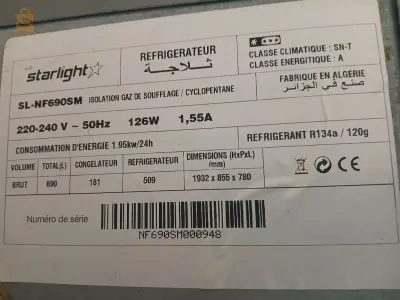frigidaire  starlight