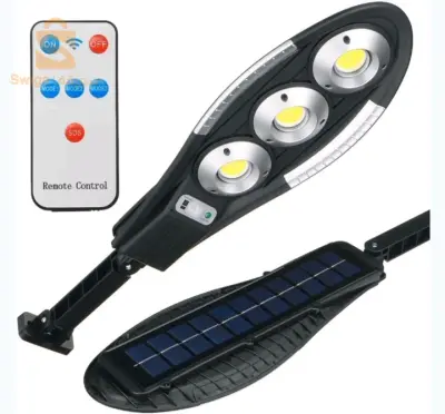 Lampadaire solaire étanche IP67 avec télécommande – مصباح خارجي