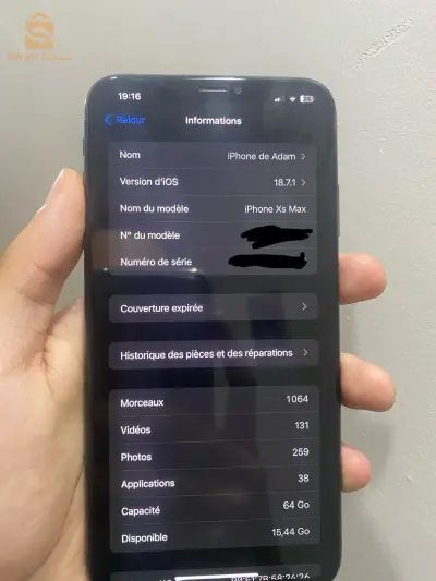 iPhone xs max