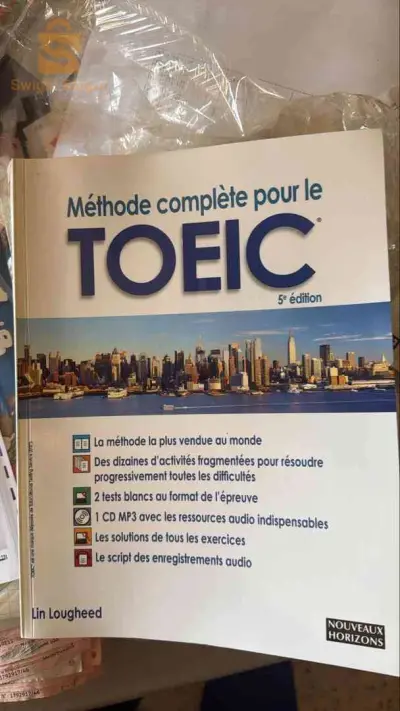 Livre Méthode complète pour le TOEIC
La méthode de référence avec 2 tests blancs corrigés + CD MP3