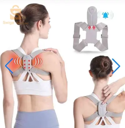Ceinture de Correction de Posture Intelligente avec Vibration – حزام تصحيح وضعية الظهر