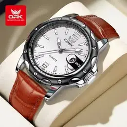 OPK-Montre à quartz de luxe, date masculine