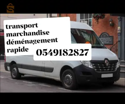 transport marchandise déménagement