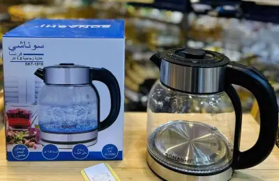 غلاية ماء 1.8 لتر ،سوناشي (Sonashi) طراز Skt-1819