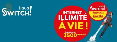 شريحة اوريدو سويتش قظيمة عرض 3500دج انترنت غير محدود
