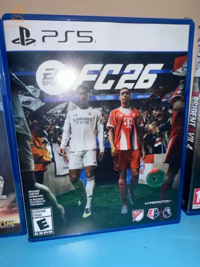 EA FC 26 مستعمل شبه جديد ب 9700 da فقط ماتراطيش لافار التوصيل متوفر