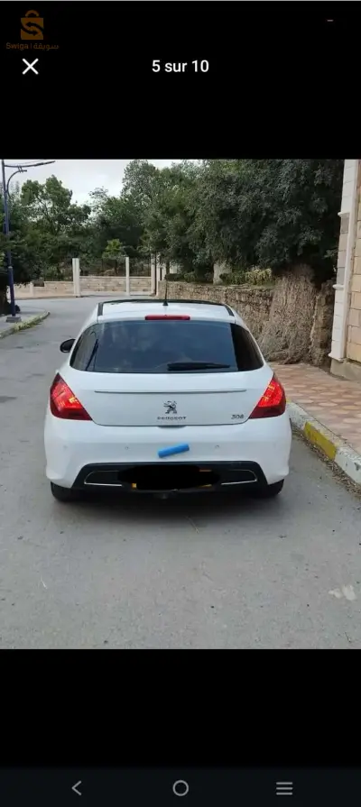 بيجو 308 2012 7 بسكرة