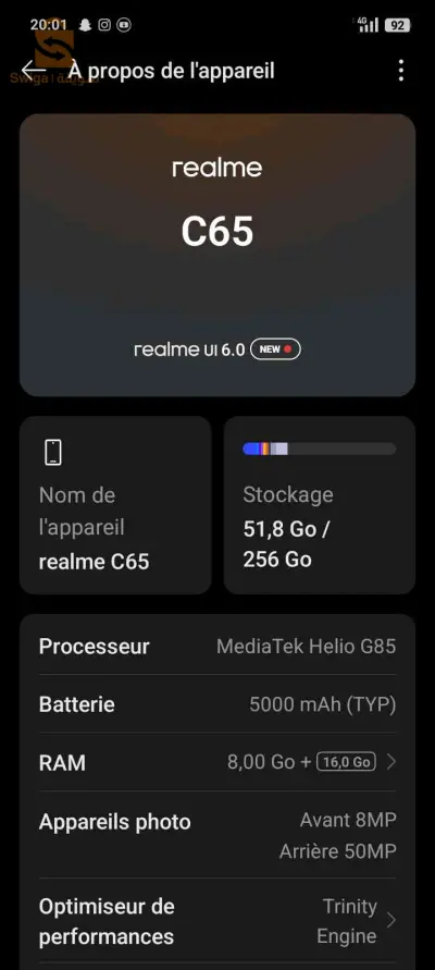 realme c65 n9i