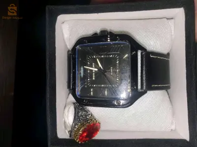 ساعة rolex +خاتم
