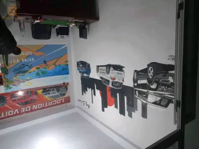 dessin mural décoration