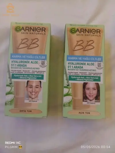 BB GARNIER CRÈME مرهم ب ب غارني للبشرة الصمراء والبيضاء