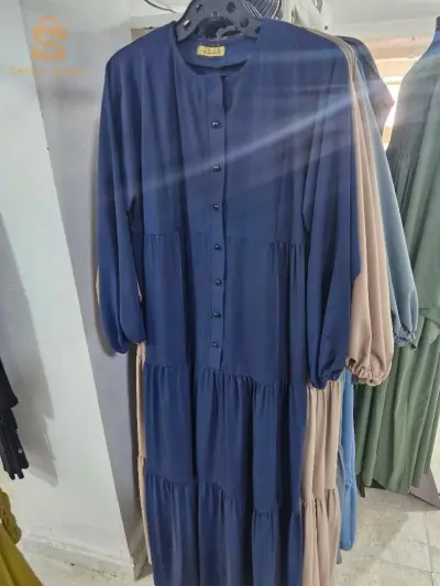 حجاب روب قماش برادا صيفي ربيعي 
robe dress tessu eté Demi saison pus 10couleur