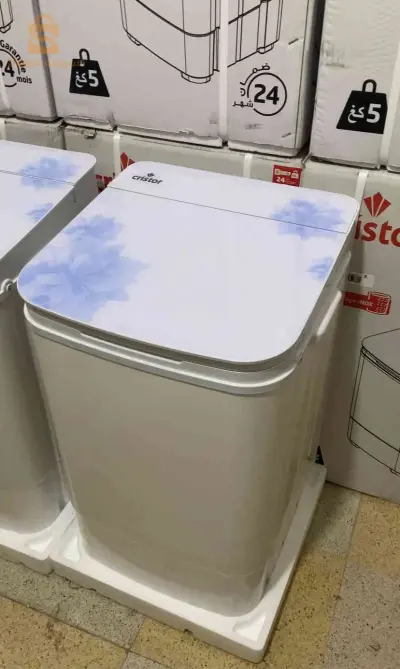 ماشينة غسيل كريستور 5 كغ تغسل او تعصر او تشلل