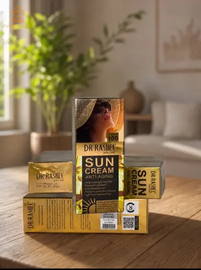 RASHEL sun cream anty-aging
SPF100