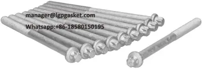 607242 OPEL Cylinder Head Bolt Set AJUSA 81004800